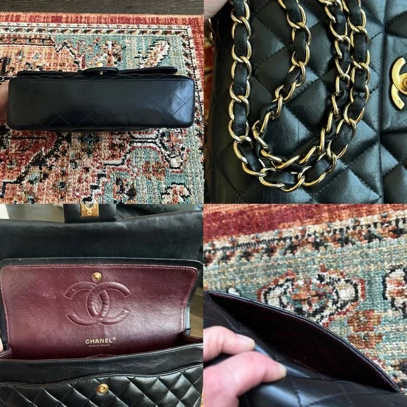 Chanel Classic Vintage Medium Double Flap Bag - Picture 10 of 12